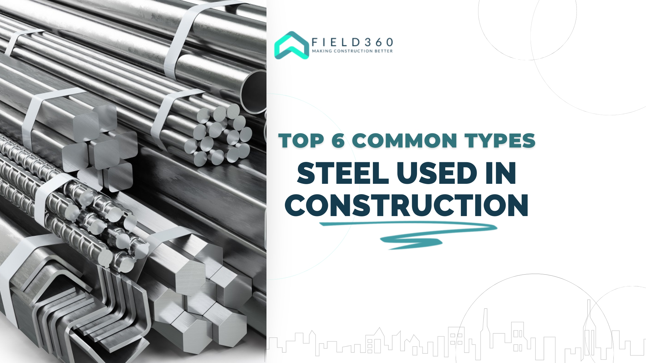 types of steel used in construction